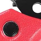 Front Rear Brake Caliper Bracket Kit - Электрический скутер, дисковый тормозной суппорт, красный,