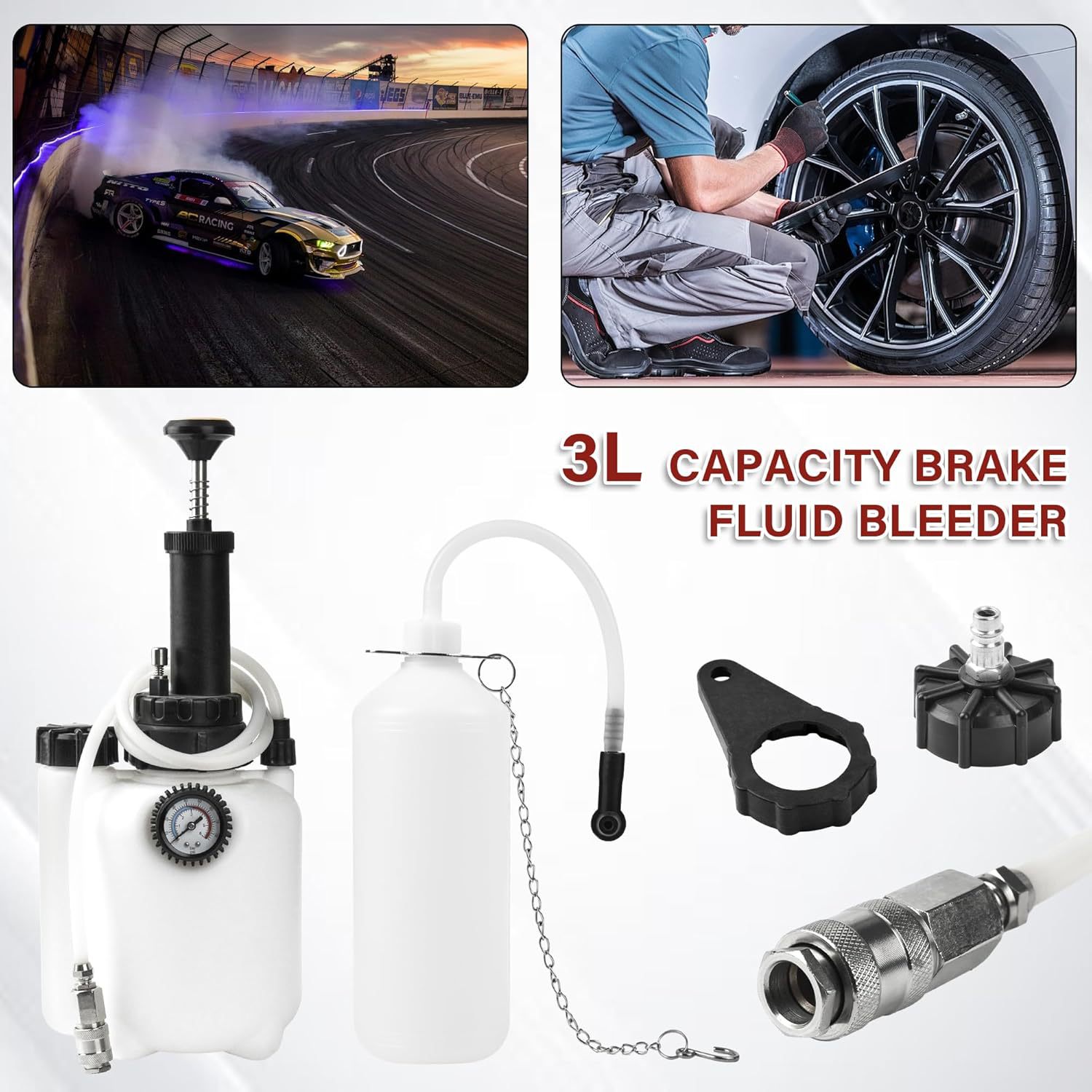 3-литровый контейнер большой е – обзор и цена Brake Fluid