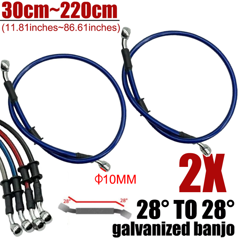 2X Универсальный 30см-220см 28 – обзор и цена Motorcycle Brake Cable